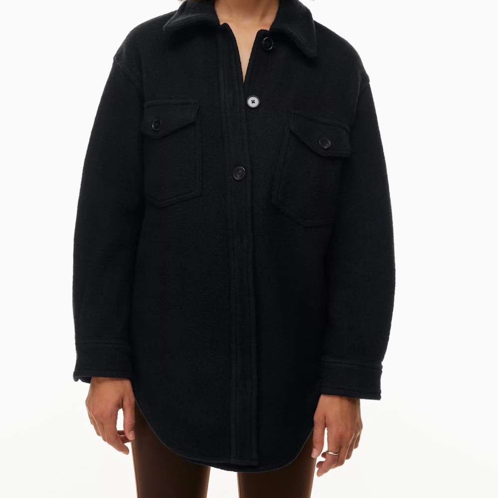 Aritzia Wilfred Free Ganna Shirt Jacket Women’s XXS - Picture 8 of 10